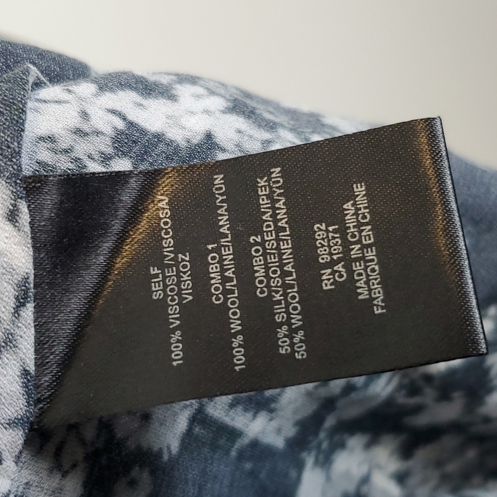 Tibi Floral Viscose A-line‎ Midi Dress - Picture 7 of 11
